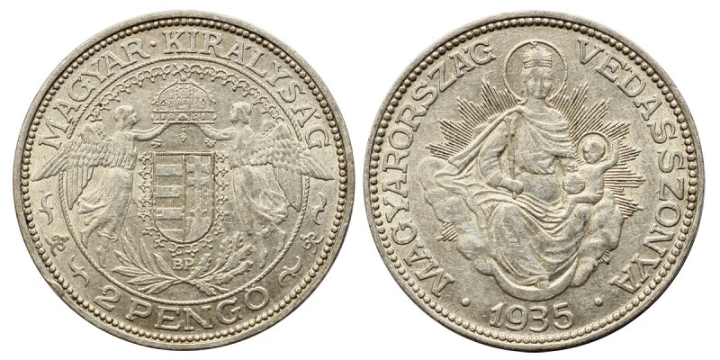 2 pengő 1935 R!