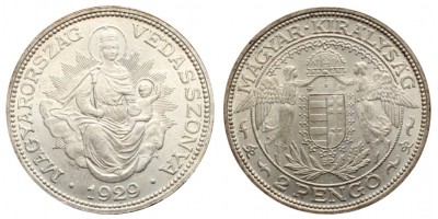 2 Pengő 1929